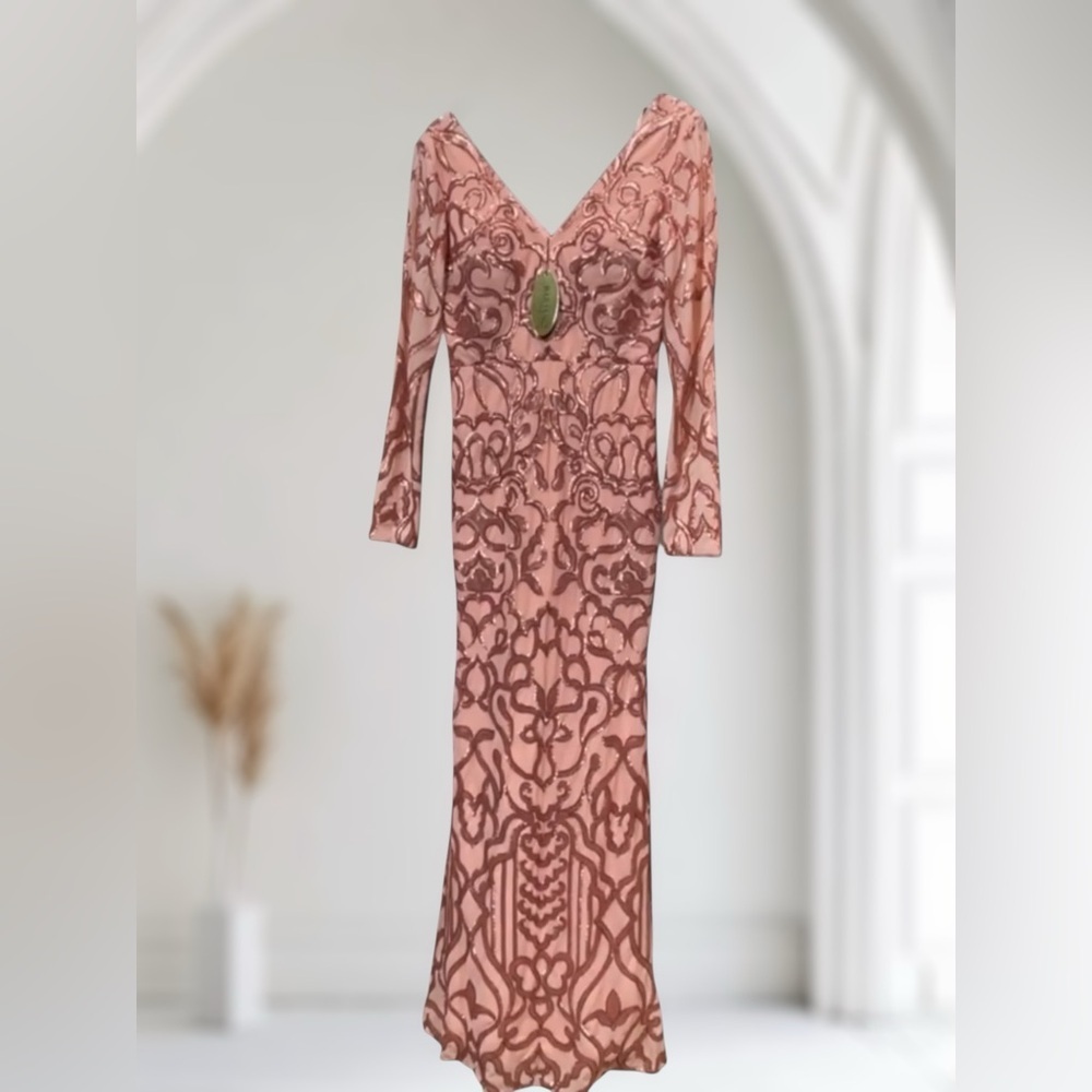 Bariano  Australia Sequin  Evening Dress